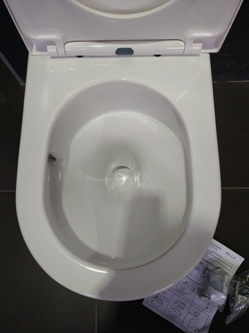 Melbourne Local pick up Tornado+Rimless Toilet Suite BACK TO WALL- CLOSE COUPLED- SOFT CLOSE SEAT