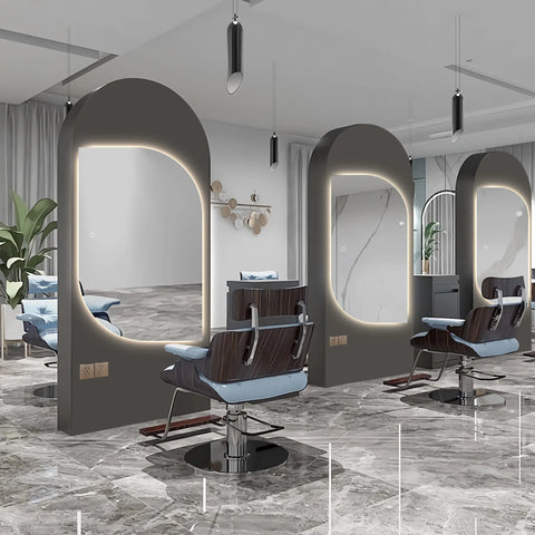 800x1200mm Irregular Shape Frameless Backlit Led Mirror Hallway Walk-in wardrobe Hairdressing Barber Mirror