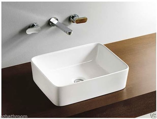 White Porcelain Basin 475*375*130 for white bathroom